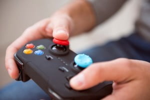 games consoles in all student rooms