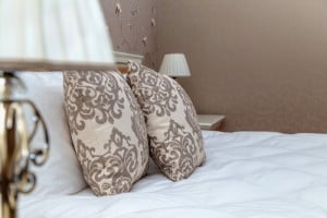 student accommodation with double beds