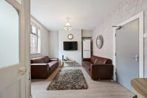 student living room in Preston